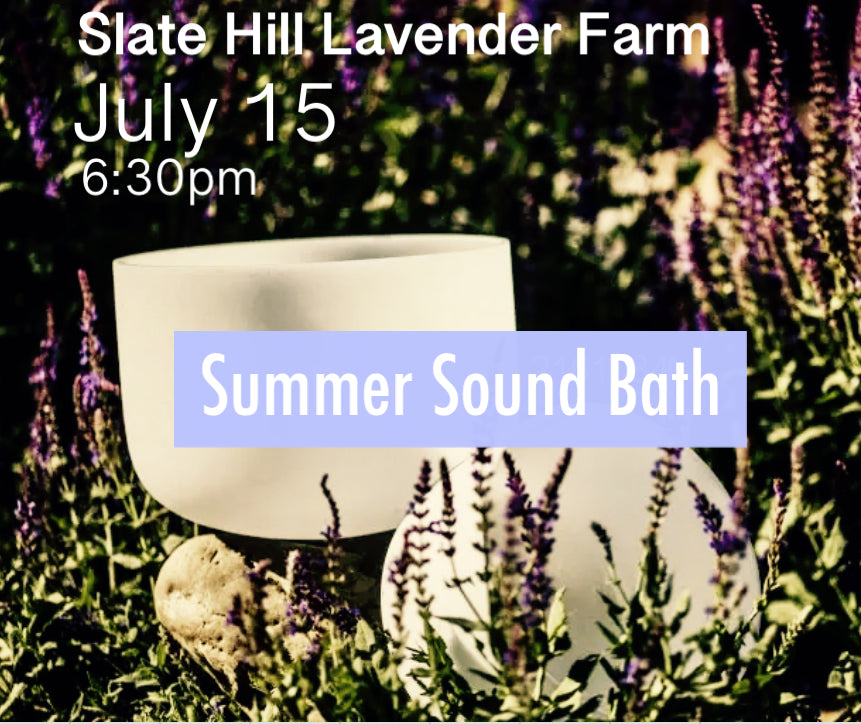 Summer Sound Bath - July 15, 2024