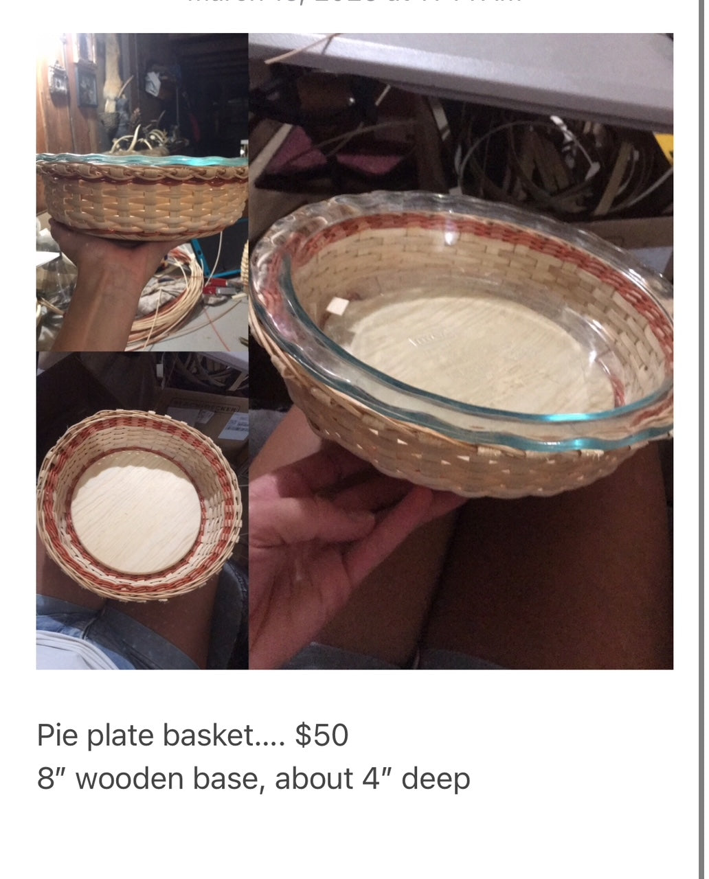 Basket Weaving Class - July 8