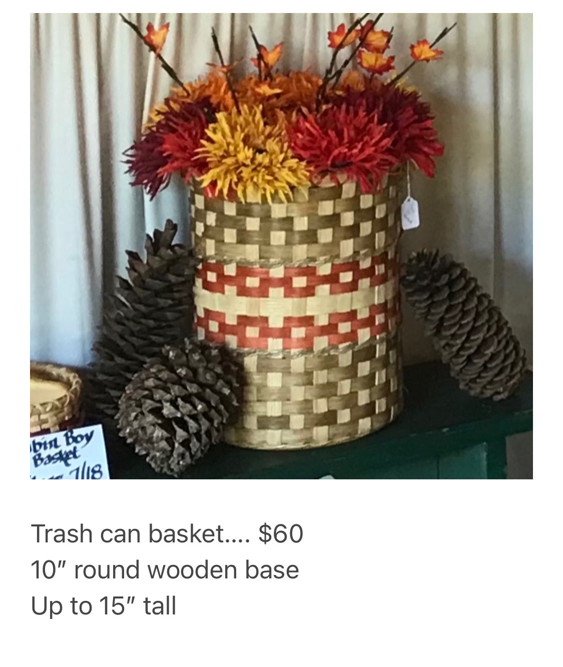 Basket Weaving Class - July 8