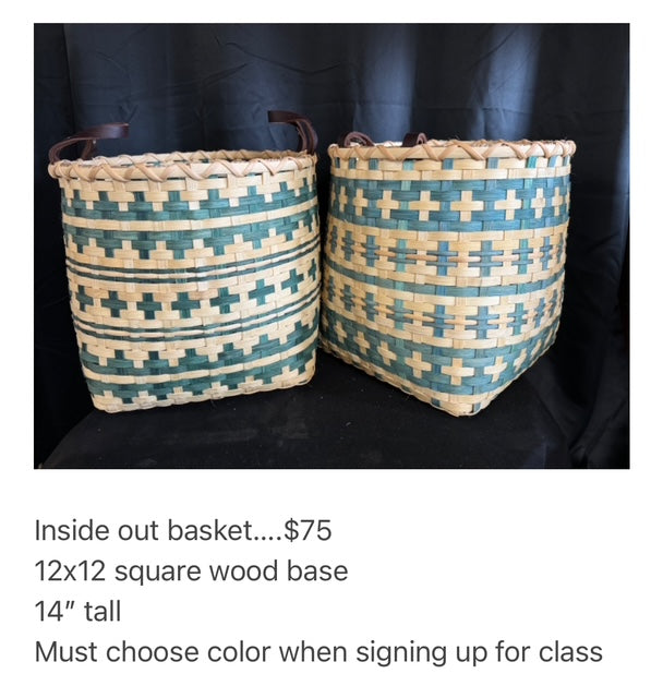 Basket Weaving Class - July 8
